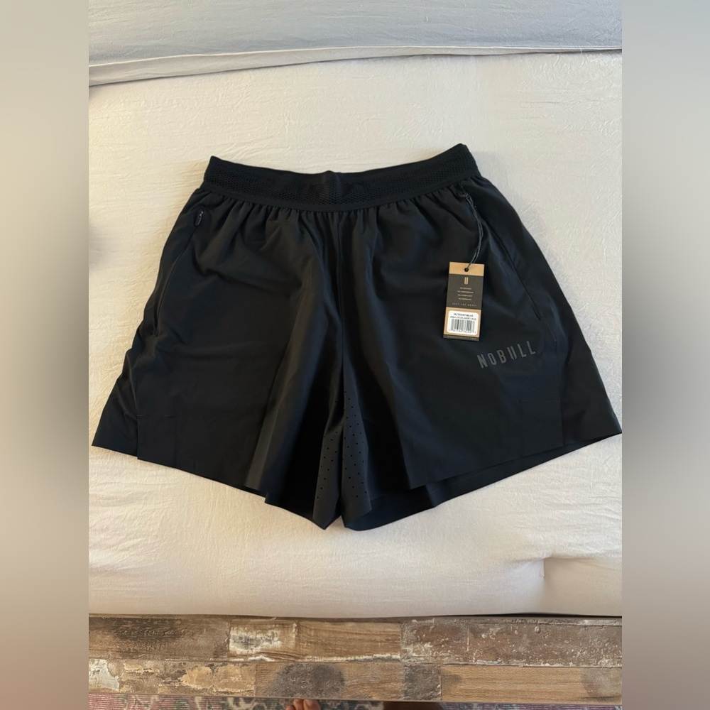 NOBULL running shorts. 5” inseam. New with tags. Size Medium